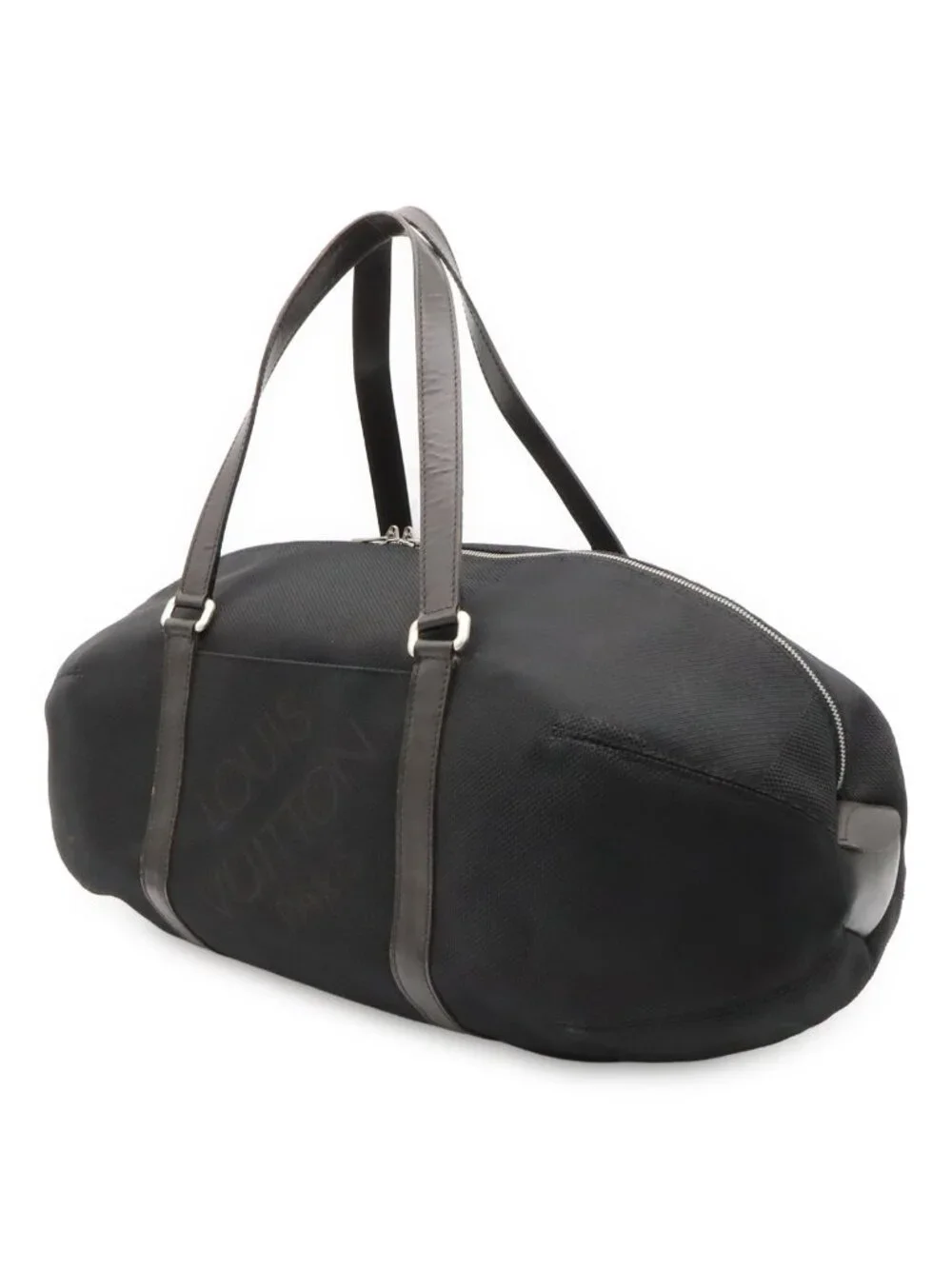 Louis Vuitton Damier Geant Atakan Boston Bag Purse Noir Black